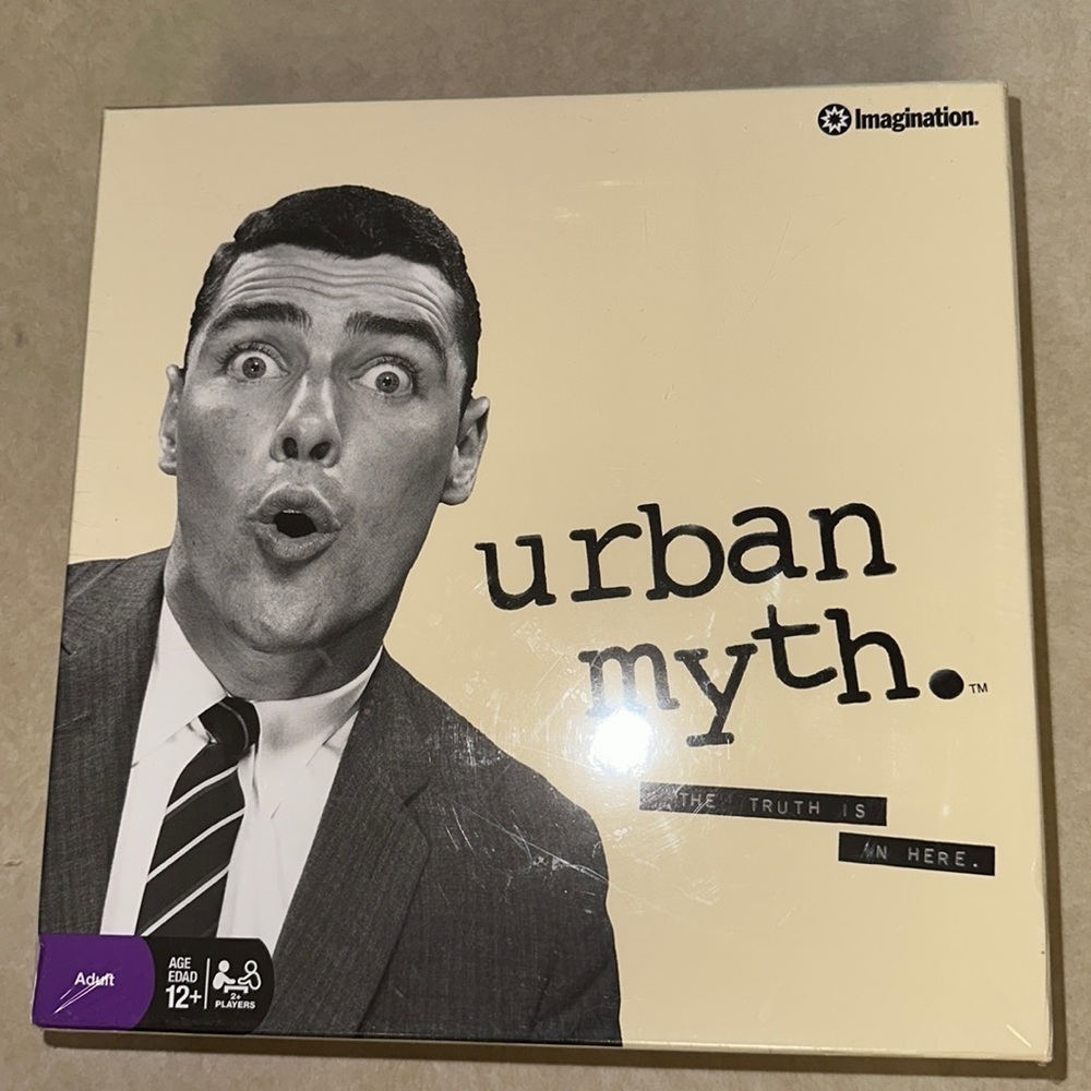Urban Myth Board Game New Unopened Adult Ages 12+